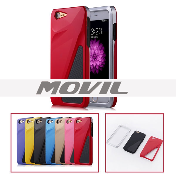 NP-2168 Combinación tpu   pc funda para Apple iPhone 6 -12